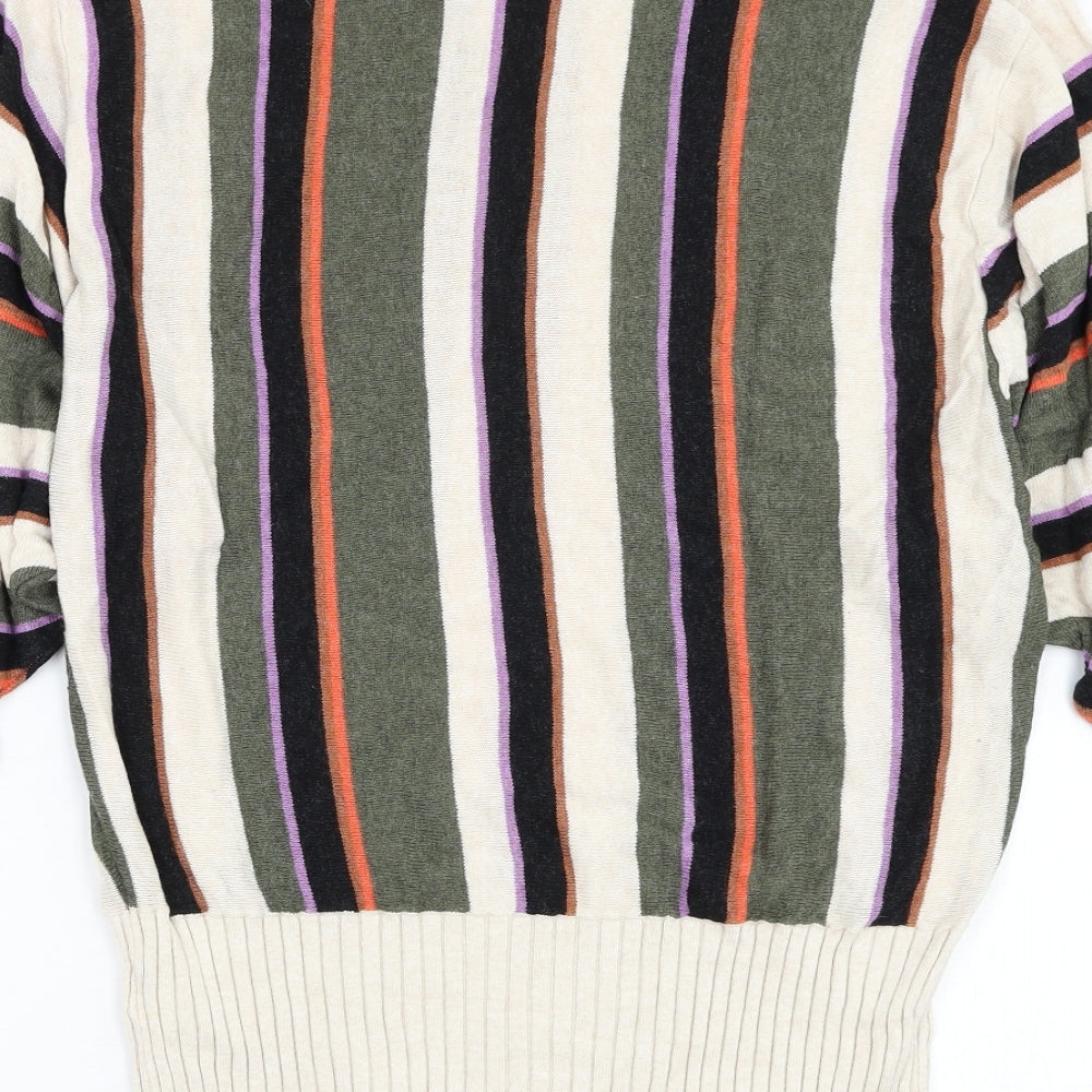 Womens UK Size M Marks and Spencer Multicoloured Pullover Jumper