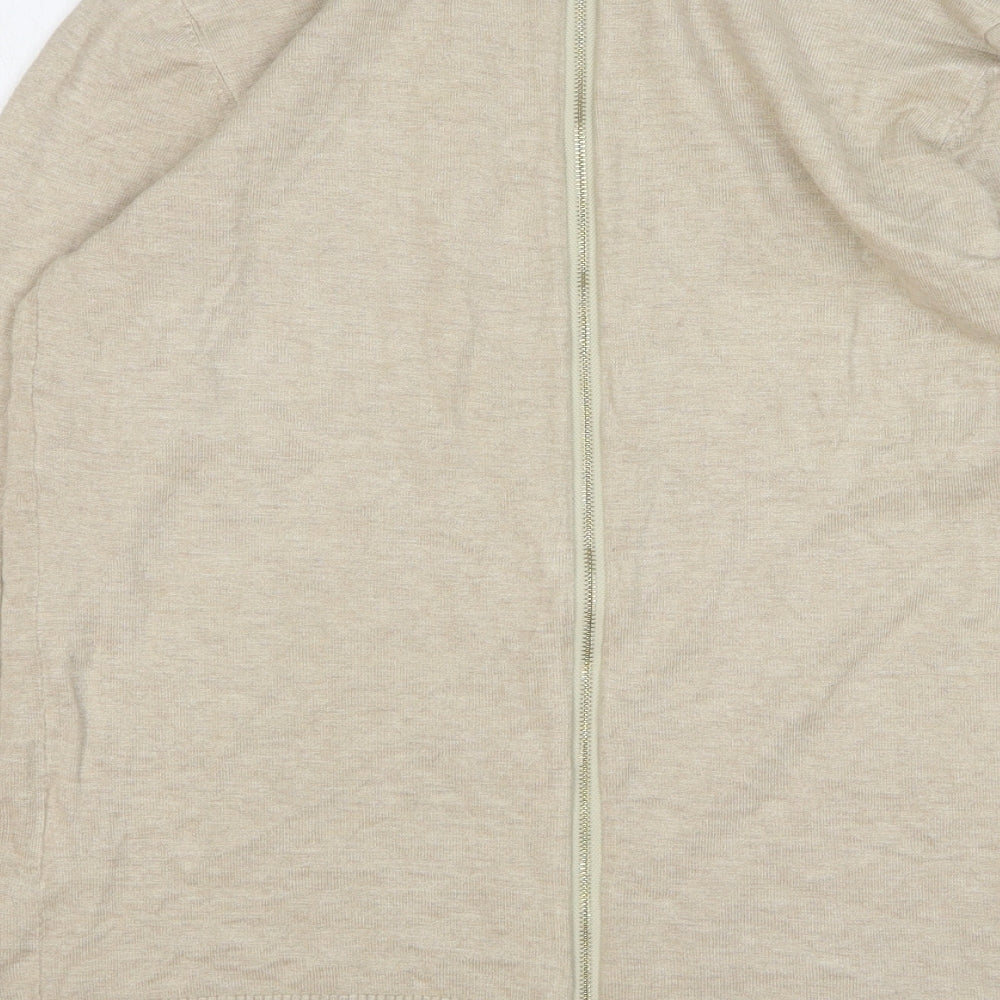 Womens UK Size One Size Millenium Beige Pullover Jumper