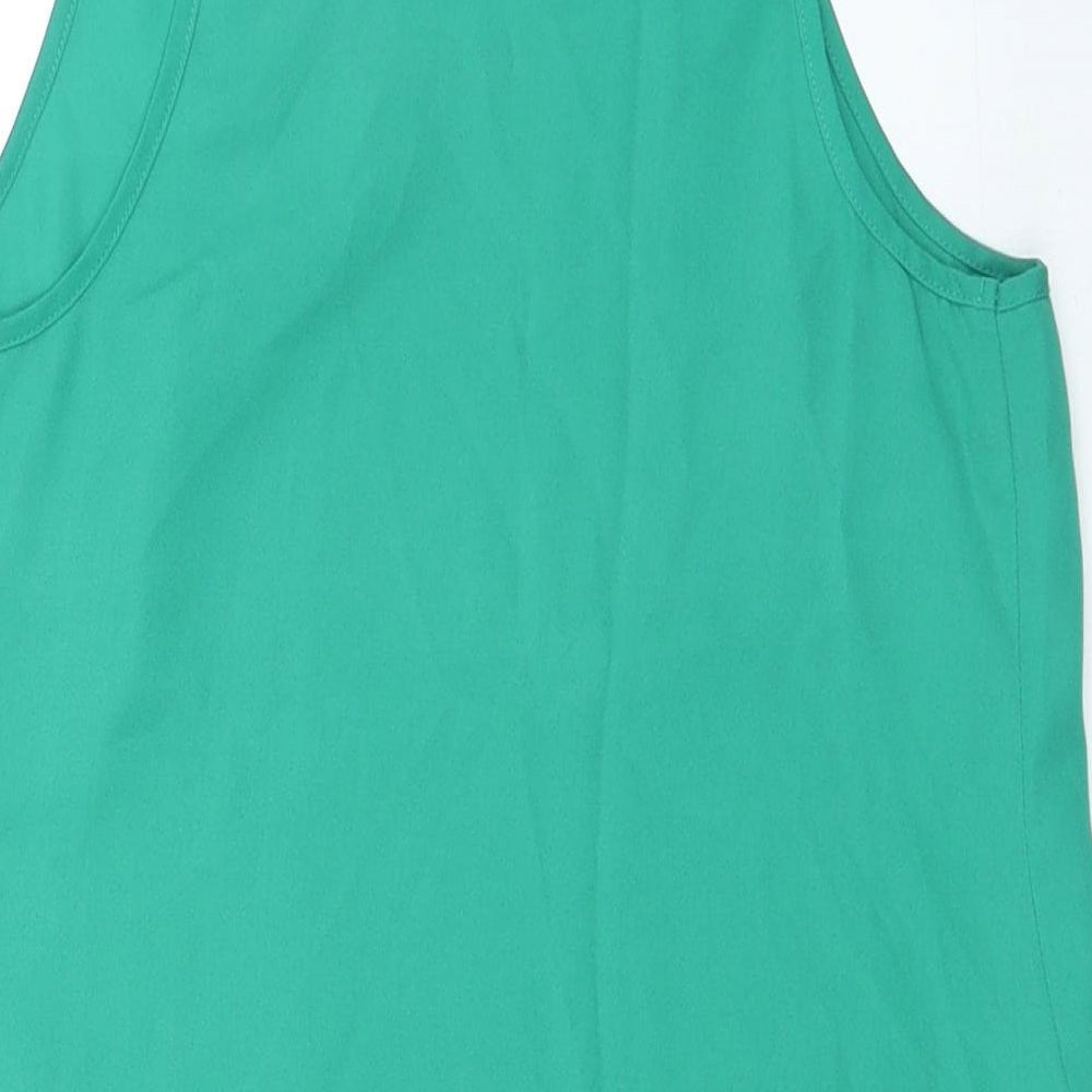 Womens UK Size S Warehouse Green Camisole Tank