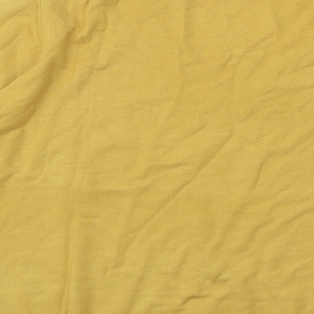 Womens UK Size 14 Marks and Spencer Yellow Pullover Jumper