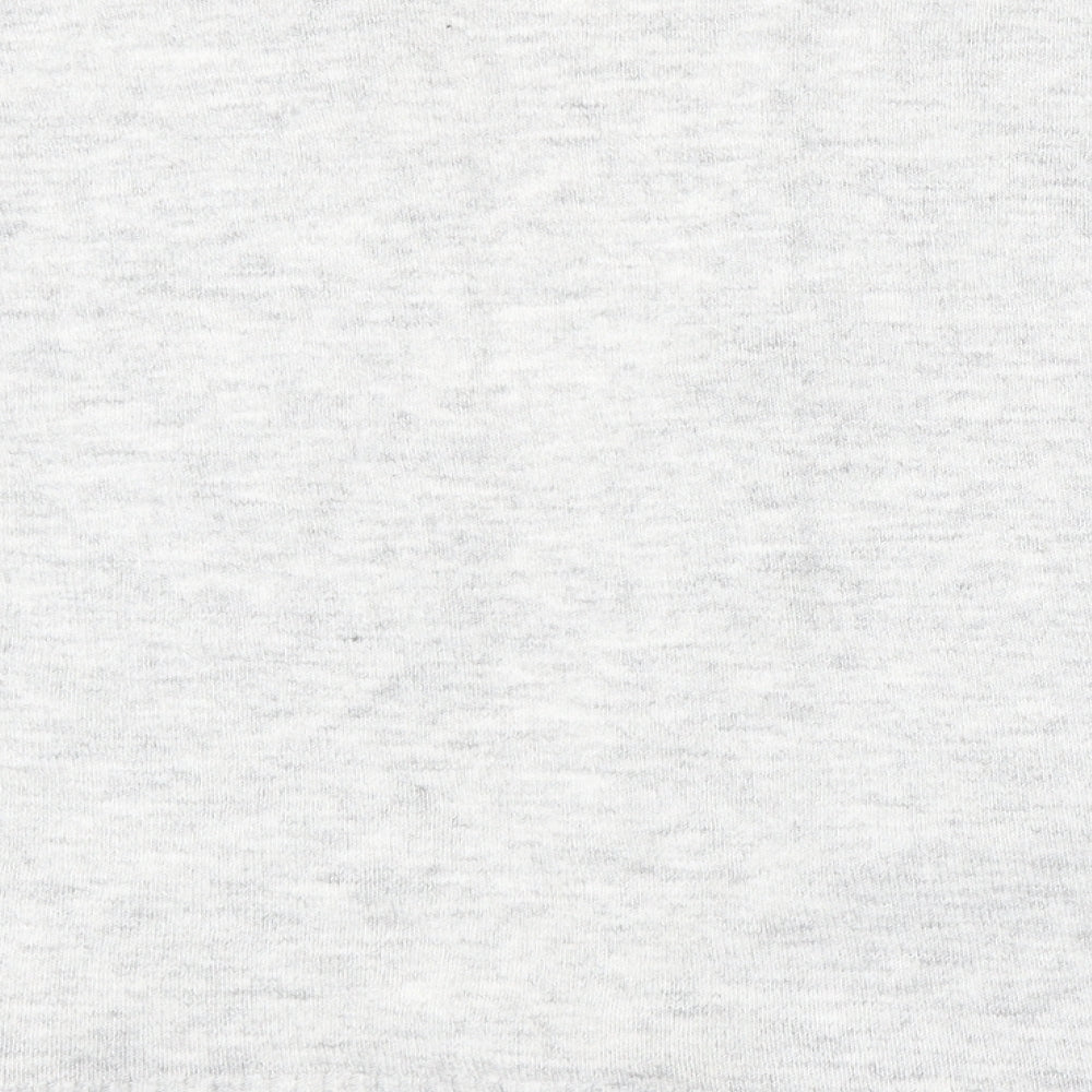 Primark Womens Grey V-Neck Acrylic Cardigan Jumper Size 14