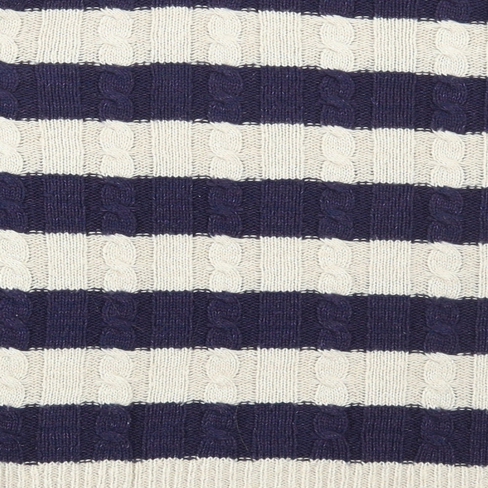 Womens UK Size S Exhibit Multicoloured Pullover Jumper