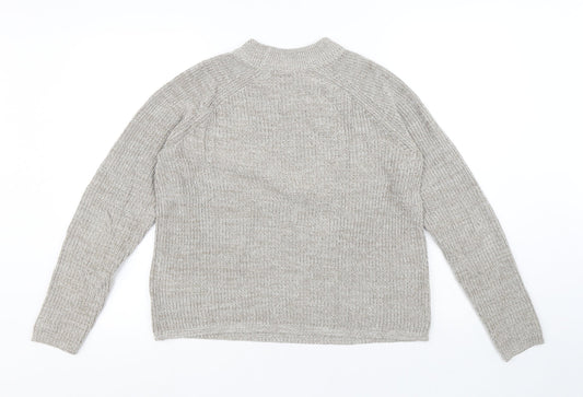 Womens UK Size S H&M Beige Pullover Jumper