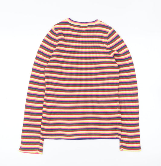 Womens UK Size 12 New Look Multicoloured Pullover Jumper