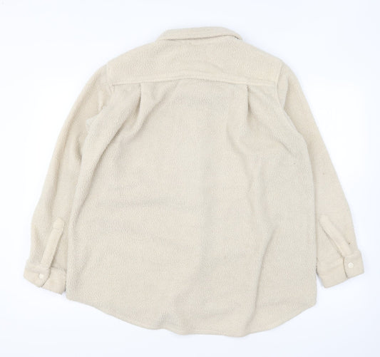 Primark Womens Beige Jacket Size 8 Button