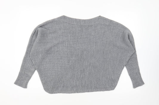 Womens UK Size 8 TU Grey Pullover Jumper
