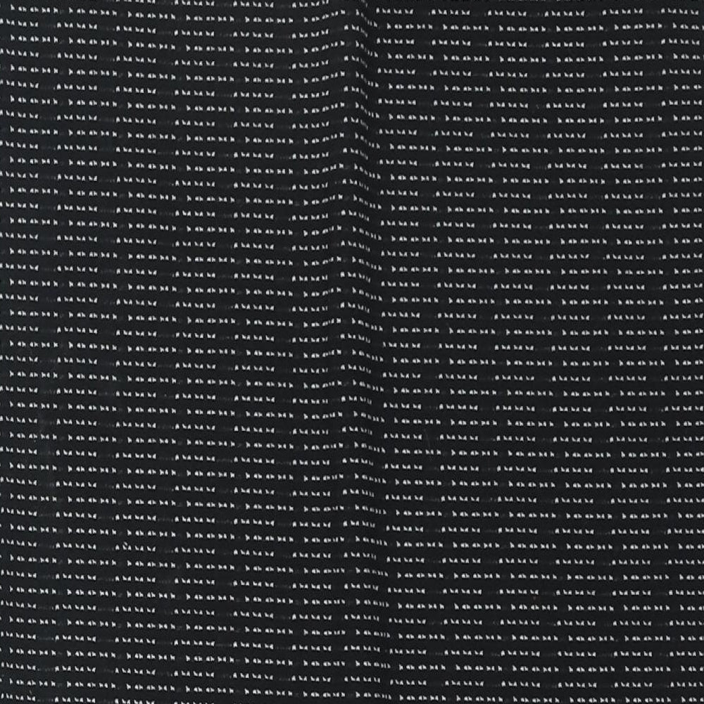 Papaya Womens Black Geometric Polyester Straight & Pencil Skirt Size 8