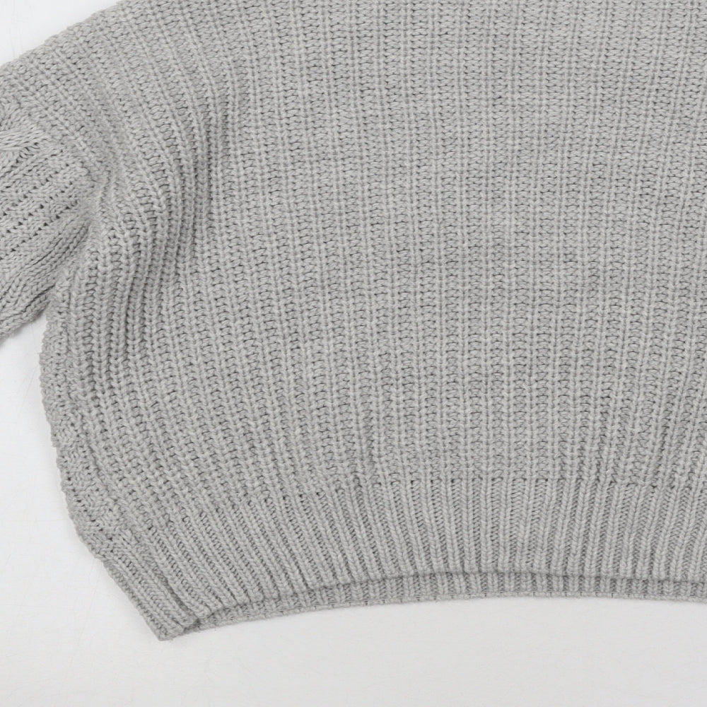 Womens UK Size 6 Atmosphere Grey Pullover Jumper