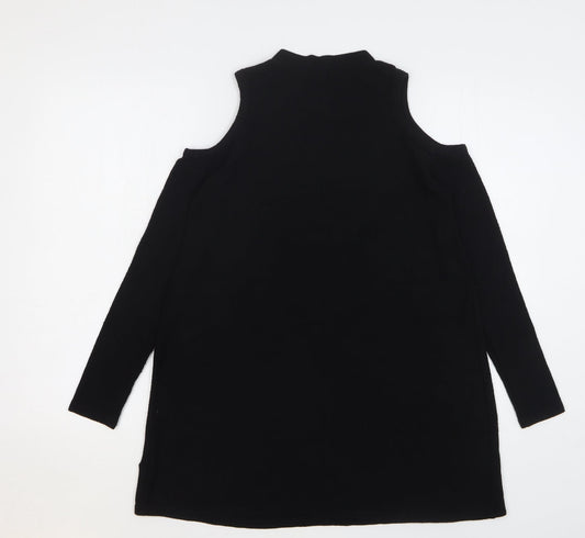 Womens UK Size 8 River Island Black Pullover Jumper