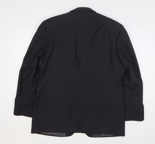Mens UK Size 40 Preworn Regular Grey Suit Jacket
