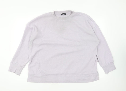 Womens UK Size L Dunnes Stores Purple Pullover Jumper