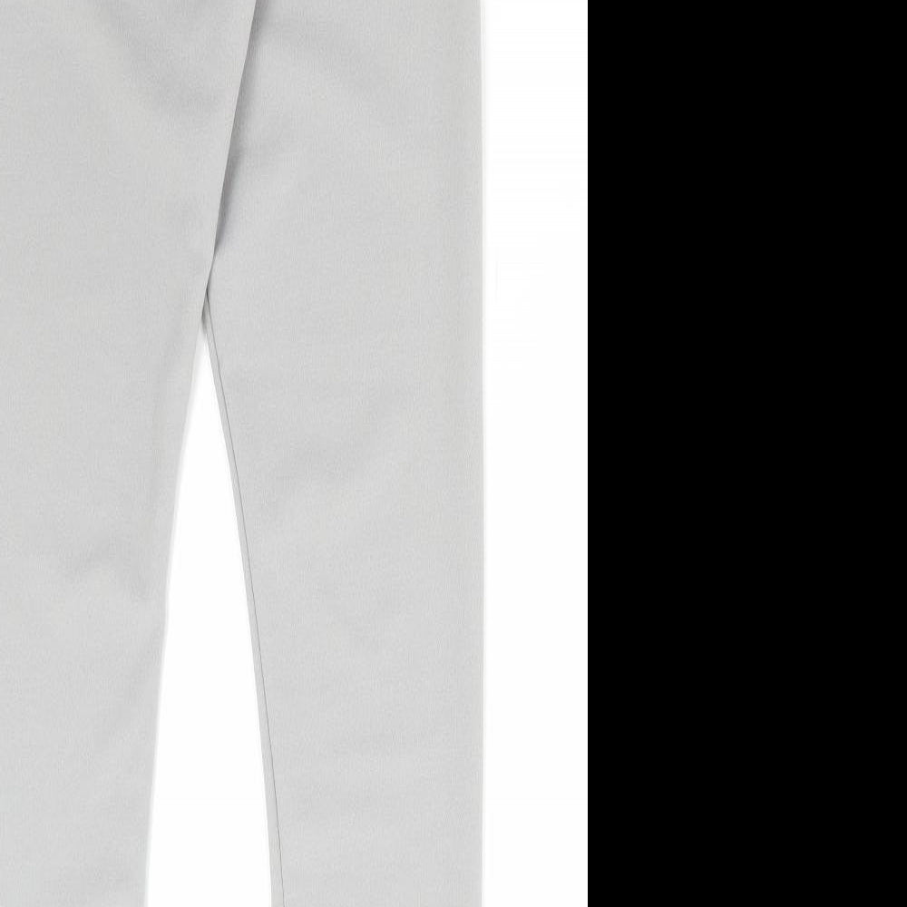 Womens UK Size M Misspap Regular Fit Grey Trousers