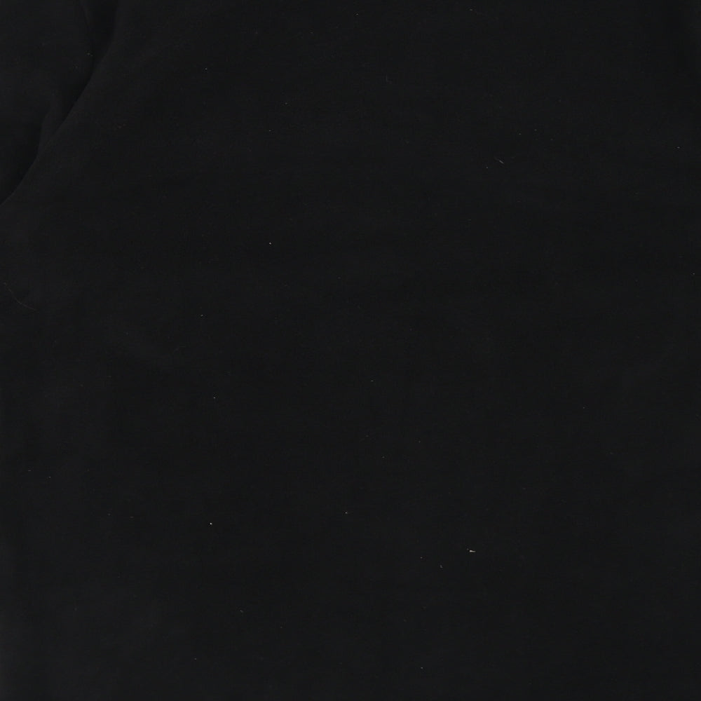 Mens UK Size M Preworn Black Pullover Sweatshirt