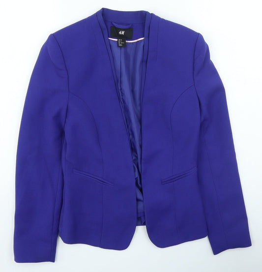 Womens UK Size 6 H&M Purple Jacket