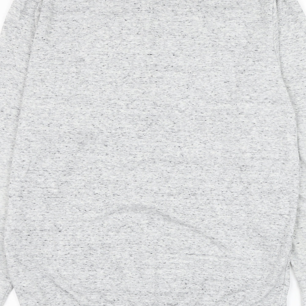 Primark Mens Grey Polyester Pullover Sweatshirt Size M