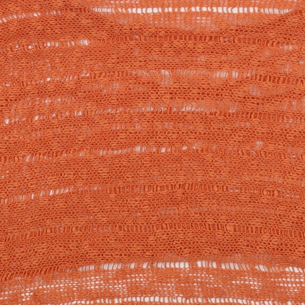 Womens UK Size M Vouley Vous Orange Pullover Jumper