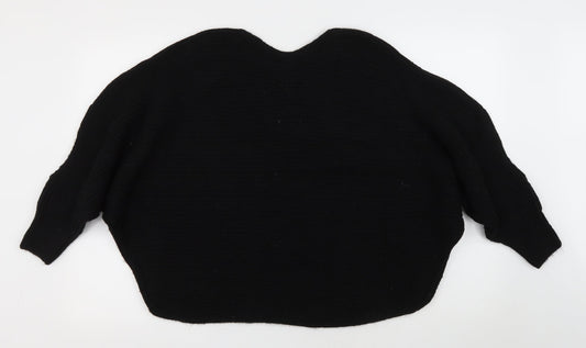 Womens UK Size 16 JD Williams Black Pullover Jumper