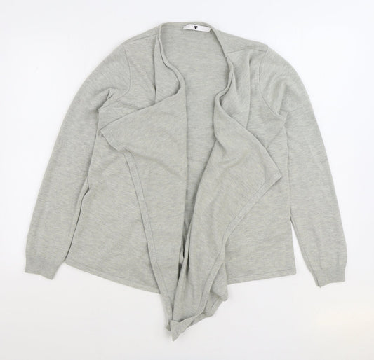 Womens UK Size 8 Very Grey Cardigan Jumper