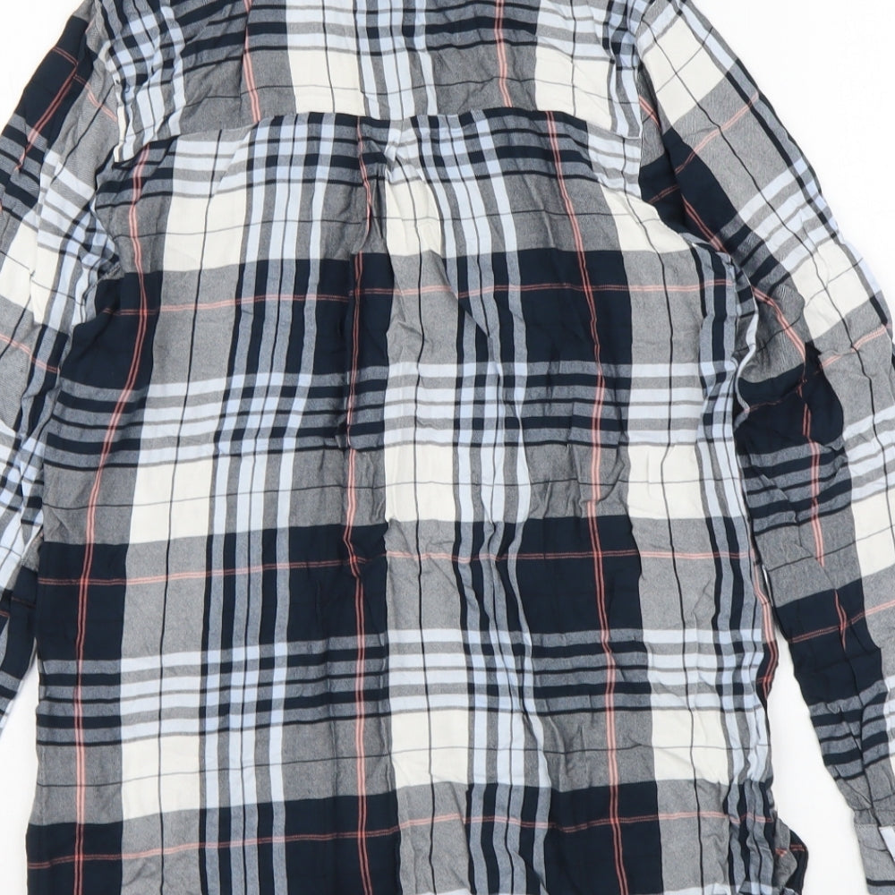 Womens UK Size 8 Oasis Multicoloured Basic Button-Up