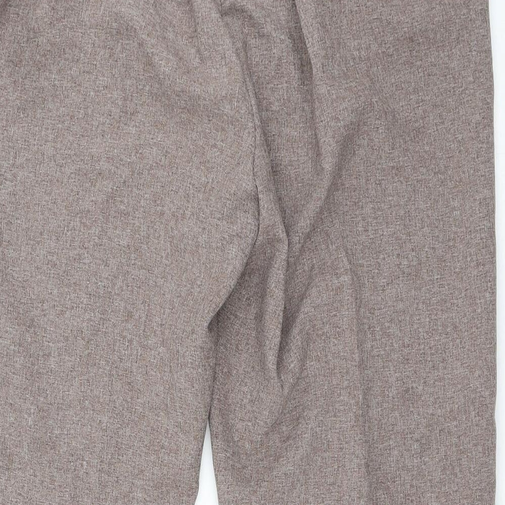 Womens UK Size 18 Emma Collction Regular Fit Brown Trousers