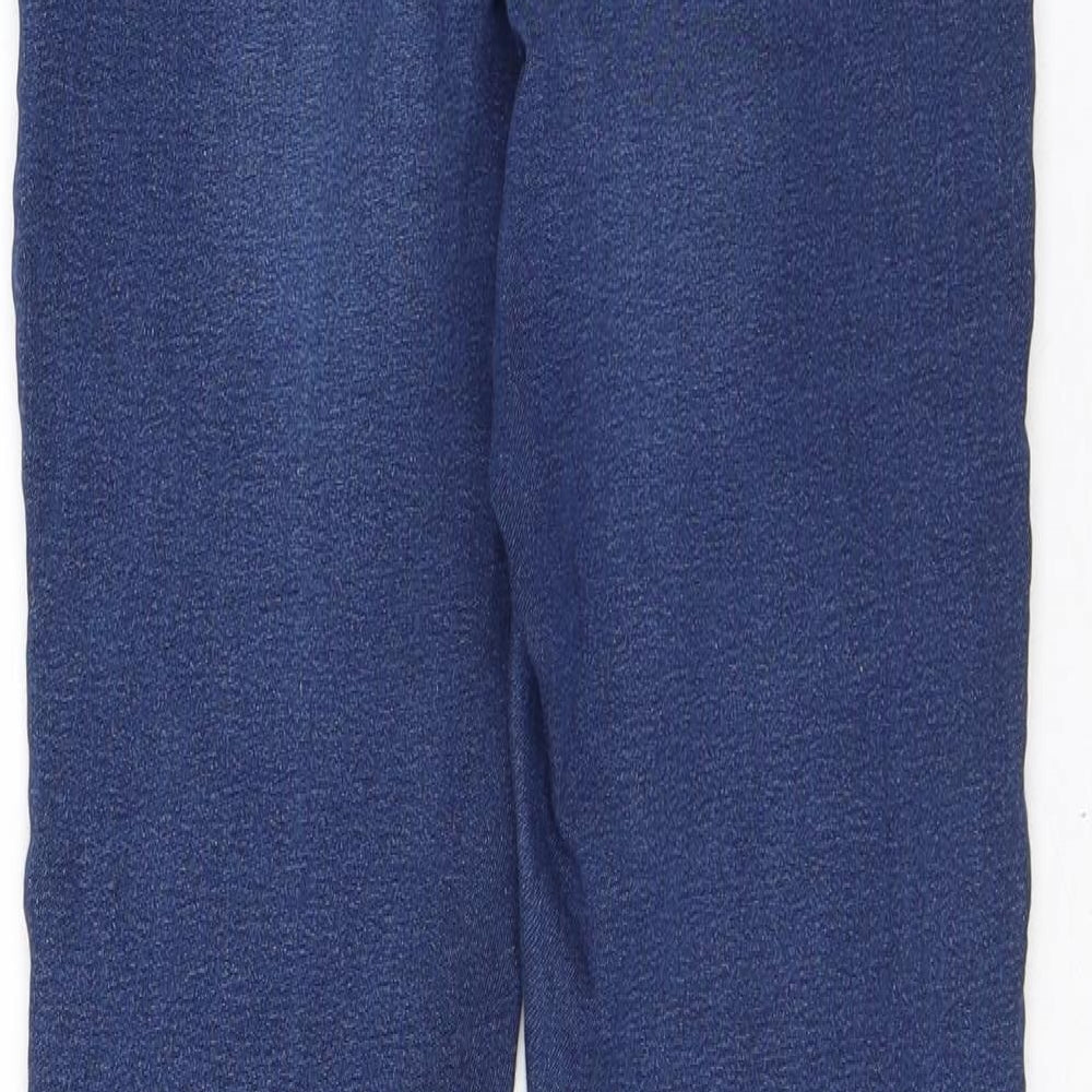 ICHI Womens Blue Cotton Skinny Jeans Size 25 in L30 in Regular Button