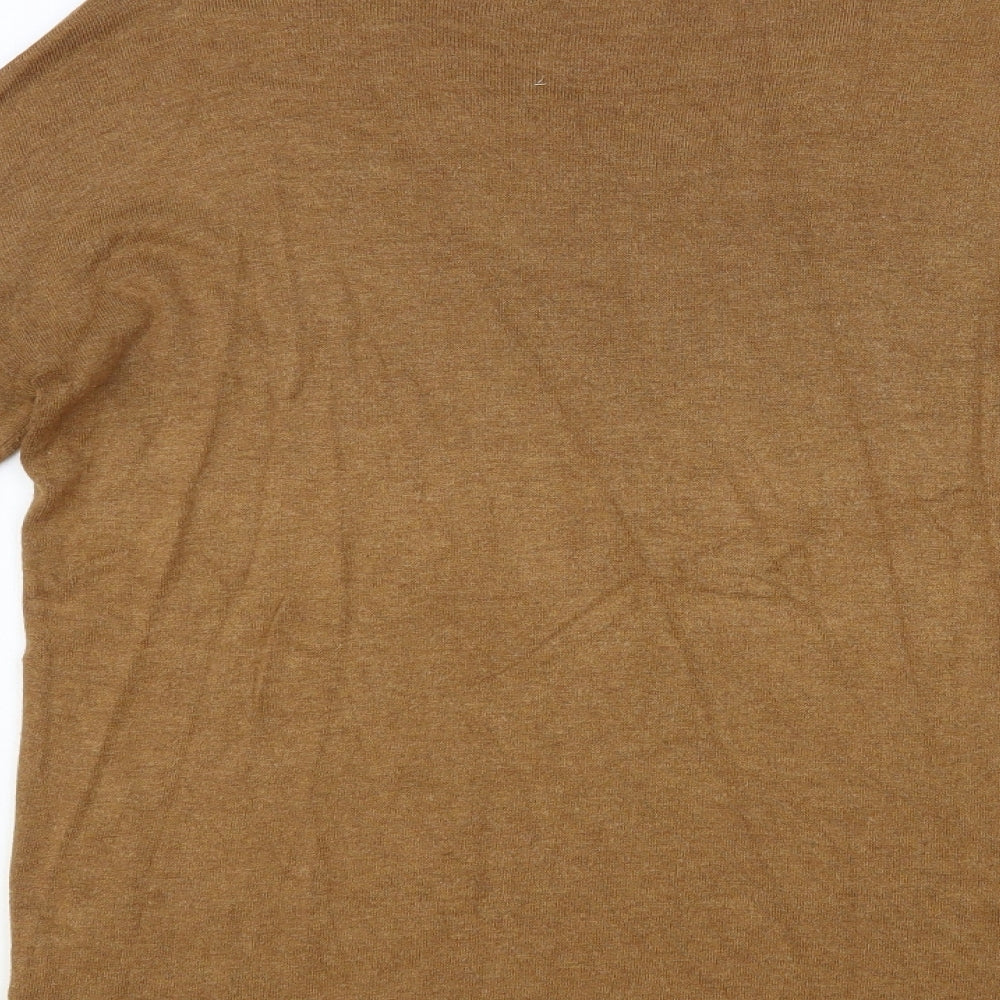 Womens UK Size 14 Atmosphere Brown Pullover Jumper
