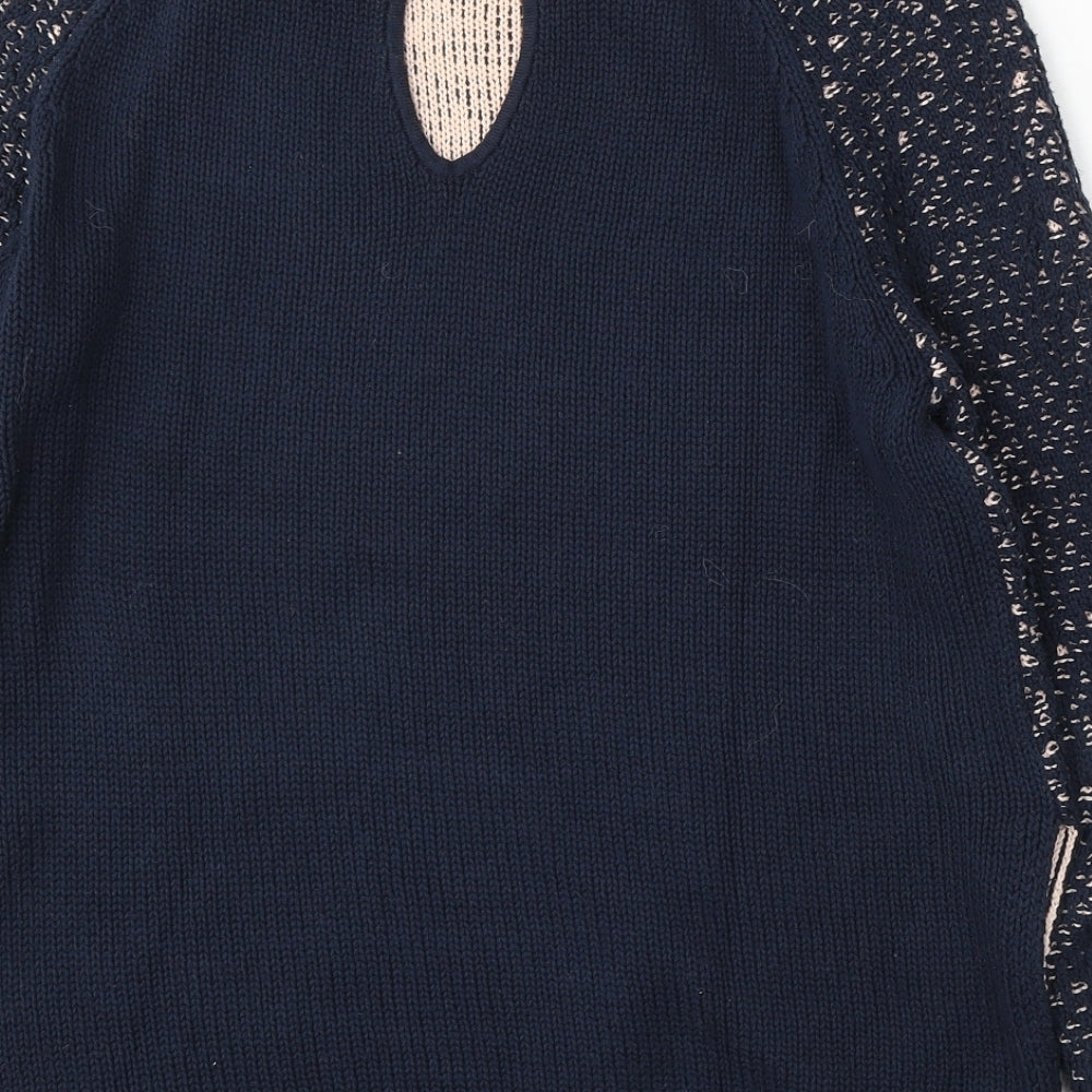 Womens UK Size XS Great Plains Blue Pullover Jumper