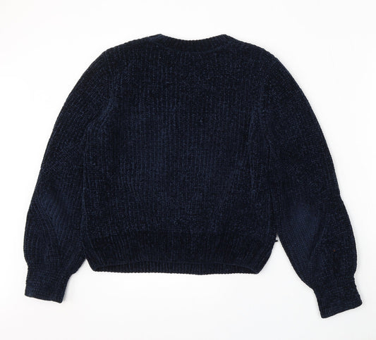 Womens UK Size S H&M Blue Pullover Jumper