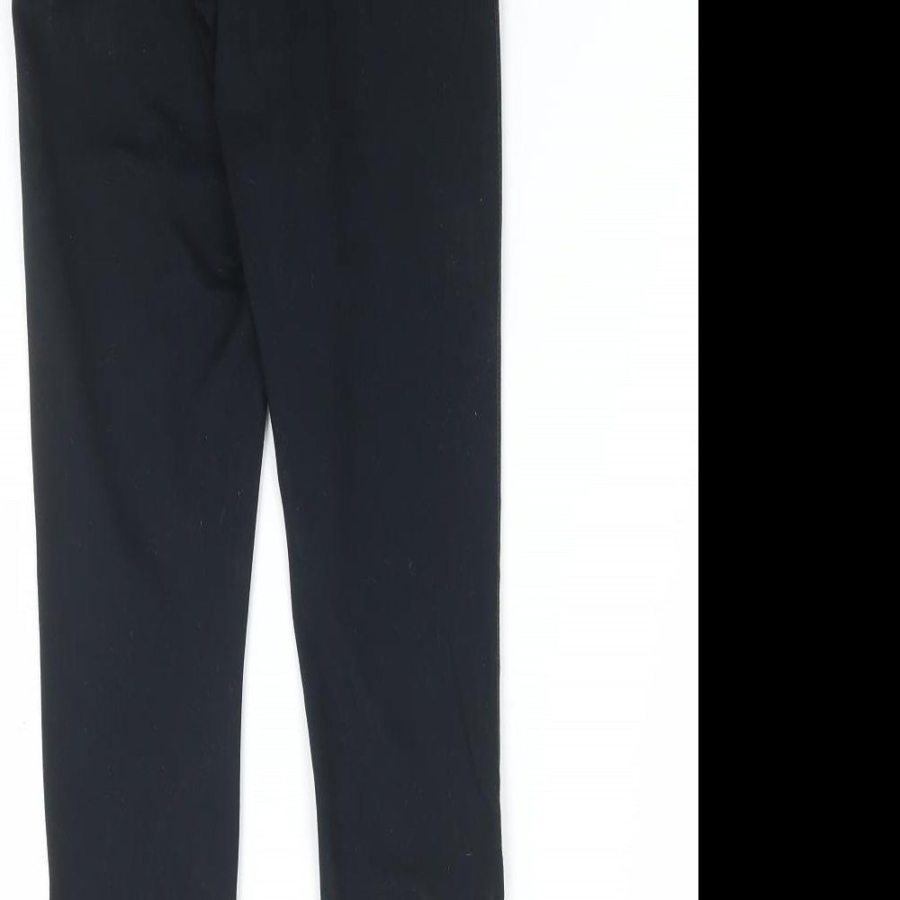 Womens UK Size XS Dunnes Stores Regular Fit Compression Black Leggings
