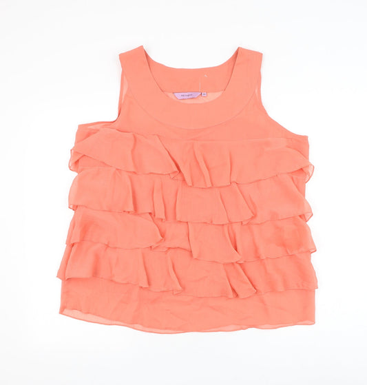 Womens UK Size 20 Epilogue Pink Basic Blouse