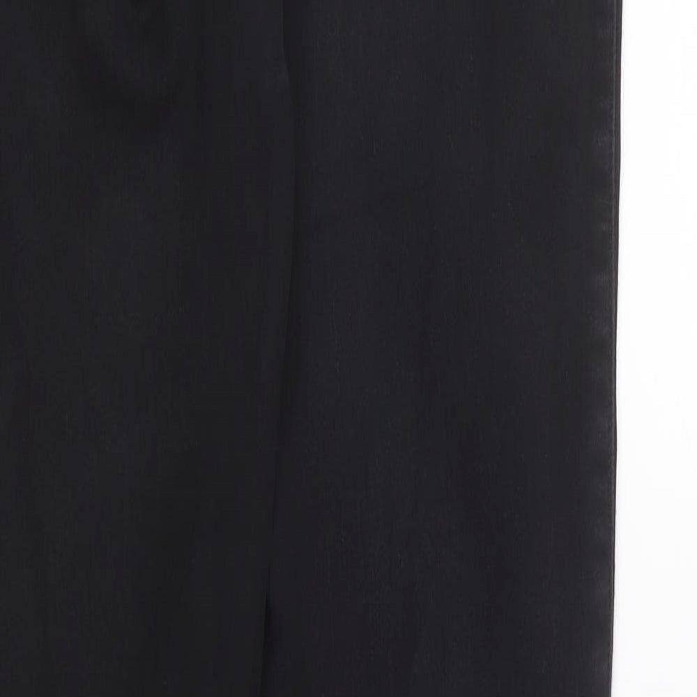 Only Womens Black Cotton Skinny Jeans Size 34 in L30 in Regular Button