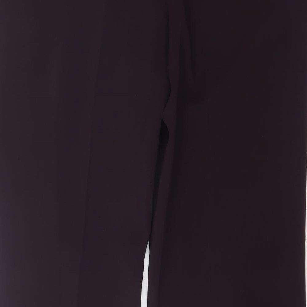 Womens UK Size 16 Busy Regular Fit Purple Trousers
