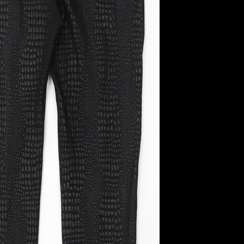 Womens UK Size 16 I SAW IT FIRST Regular Fit Black Trousers