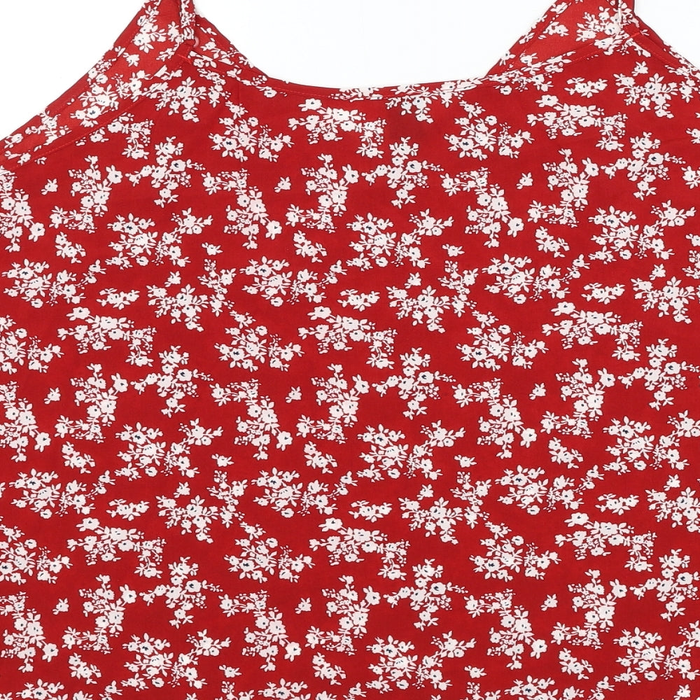Womens UK Size 2XL Emery Rose Red Camisole Tank