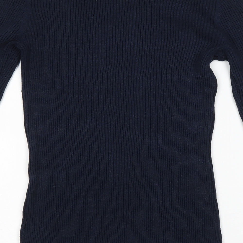 Womens UK Size M H&M Blue Pullover Jumper