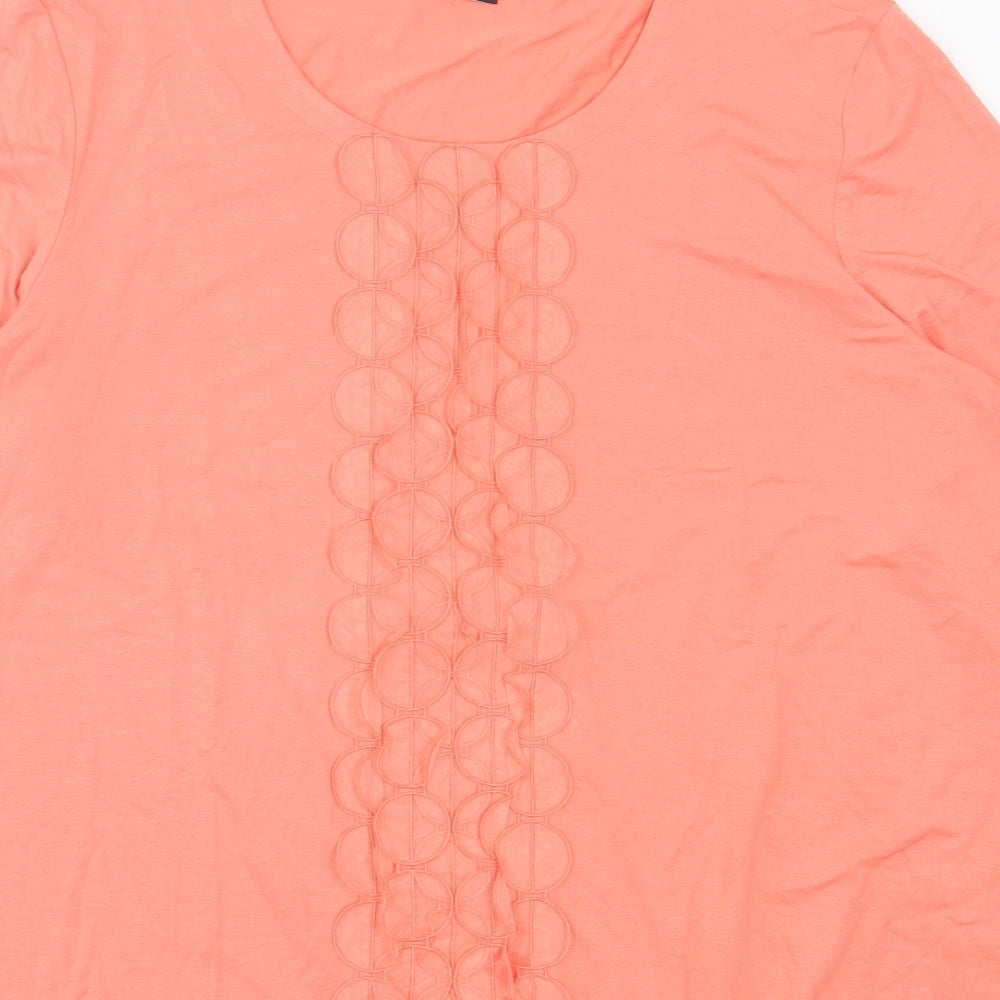 Womens UK Size 18 Gerry Weber Pink Basic T-Shirt