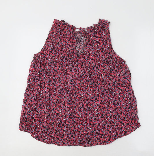 Womens UK Size S Gap Multicoloured Basic Blouse