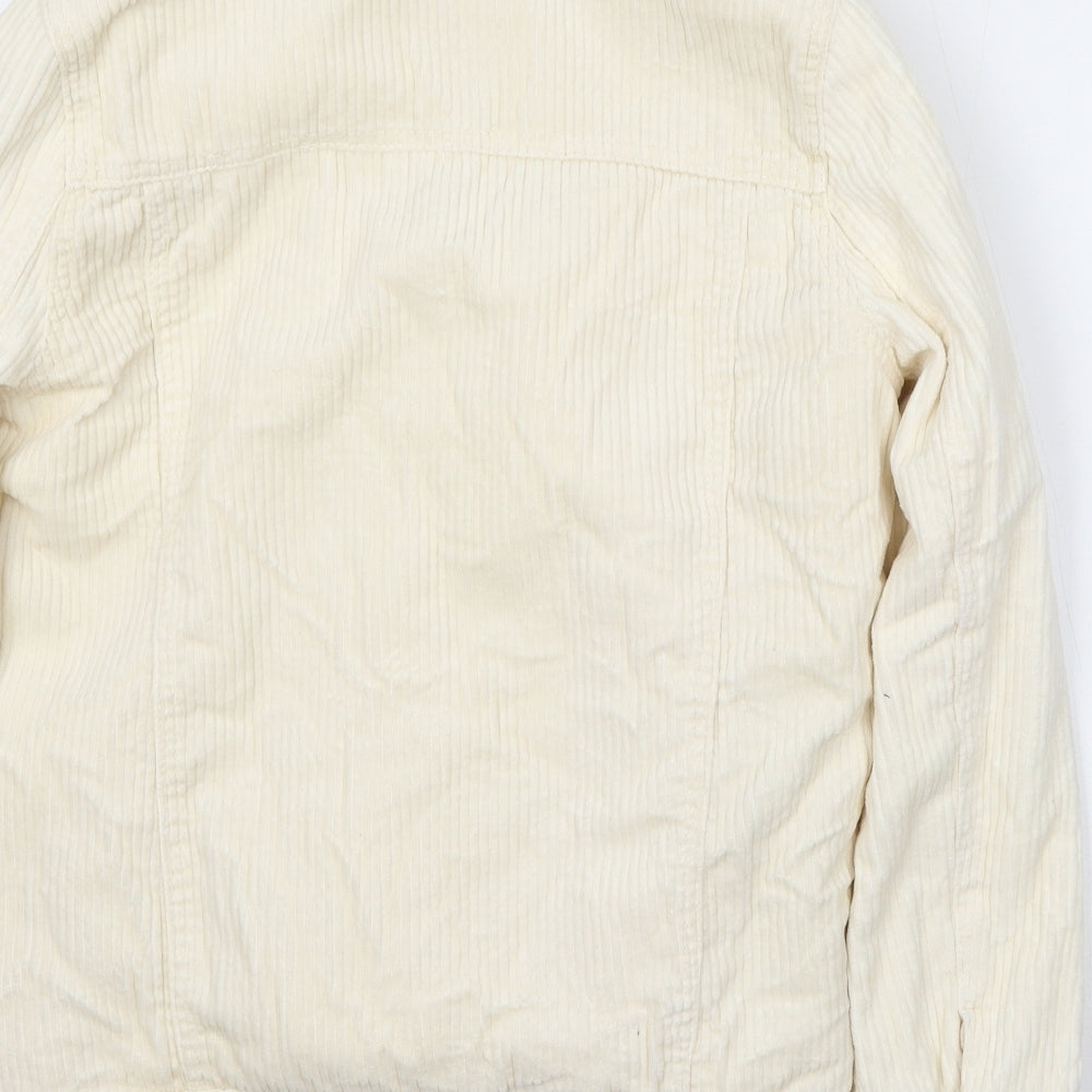 Womens UK Size 8 Denim & Co. Ivory Jacket