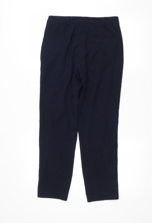 Womens UK Size 6 Marks & Spencer Regular Fit Blue Trousers