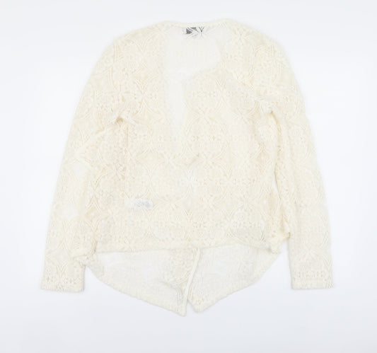 Womens UK Size 12 NEXT Ivory Jacket
