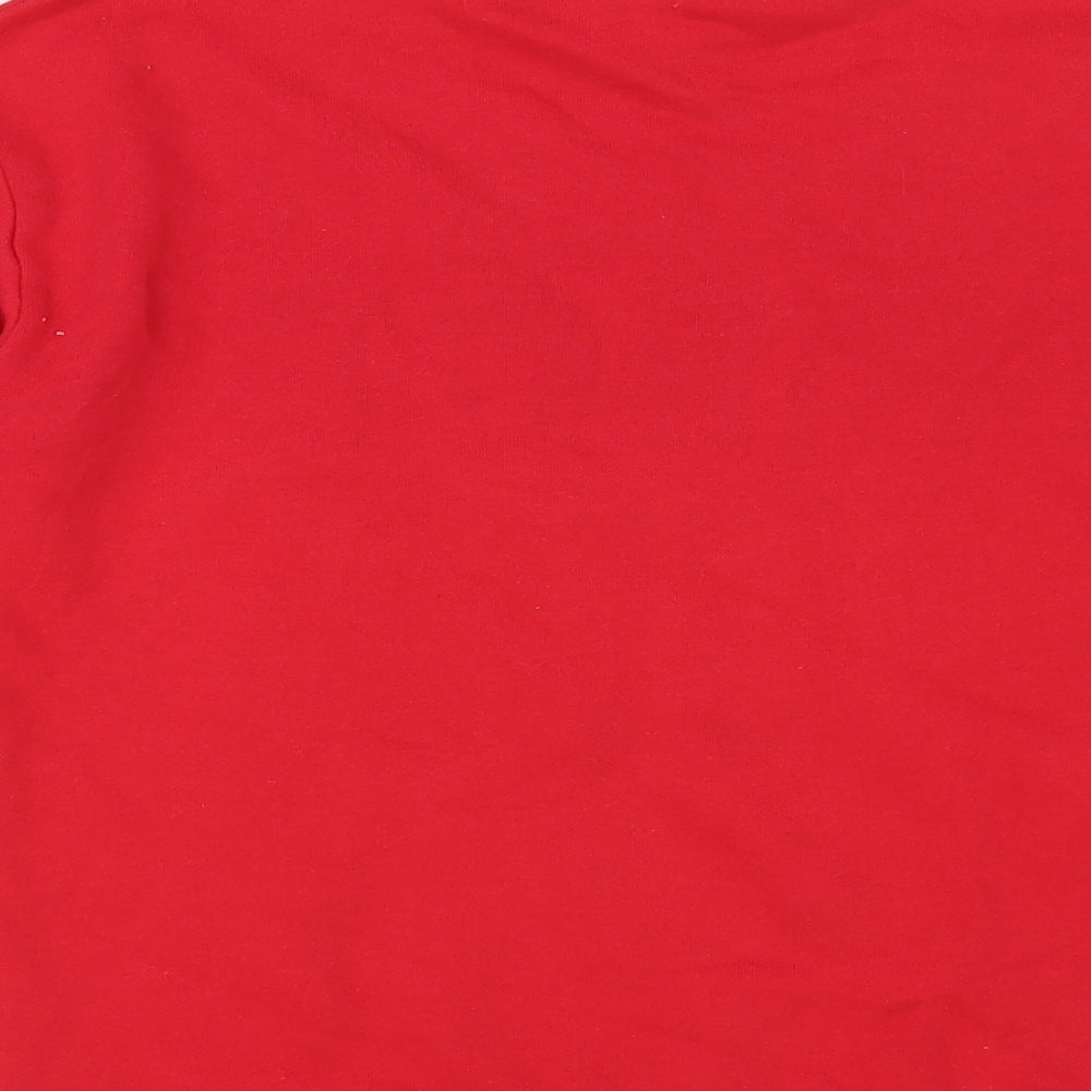 Womens UK Size S Dunnes Stores Red Pullover Sweatshirt