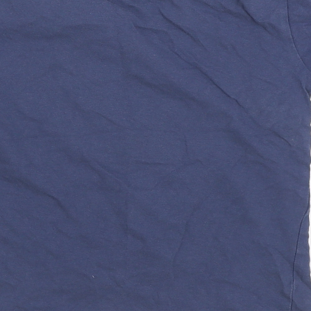 Dunnes Stores Boys Blue Cotton Basic T-Shirt Size 5 Years Round Neck Pullover - Skateboarding