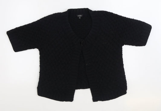 Womens UK Size 12 Savida Black Cardigan Jumper
