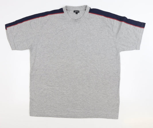 Womens UK Size L Originals Grey Basic T-Shirt