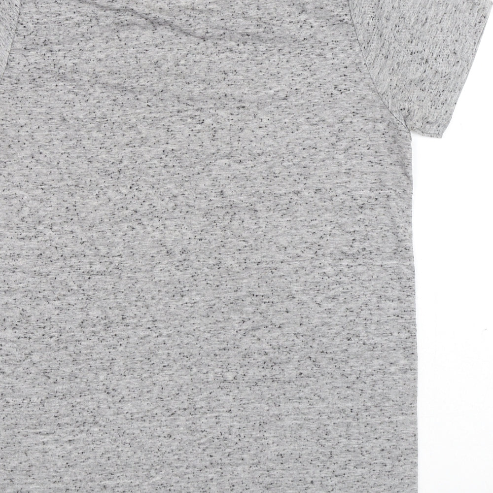 Womens UK Size 12 Atmosphere Grey Basic T-Shirt