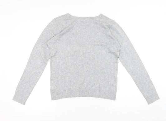 Womens UK Size 12 Atmosphere Grey Pullover Jumper