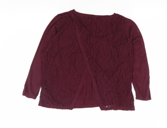 Womens UK Size 16 NEXT Purple Pullover Jumper