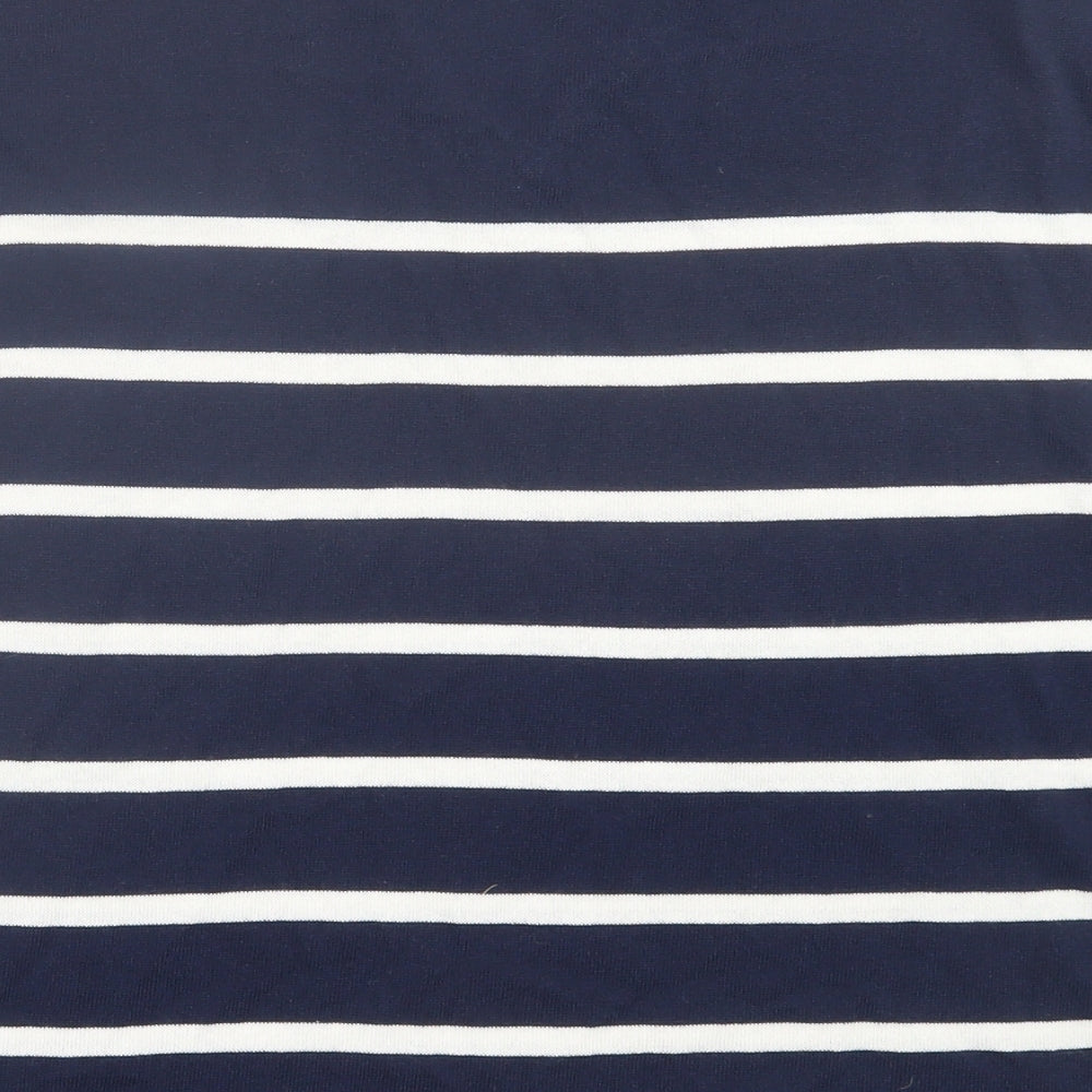Womens UK Size XS Dunnes Stores Blue Basic T-Shirt
