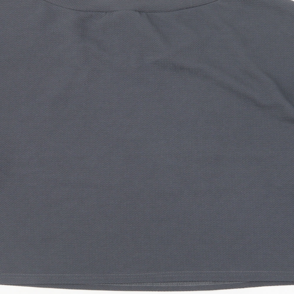 SheIn Womens Grey Polyester Pullover Sweatshirt Size M Pullover