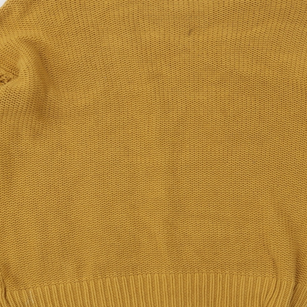Womens UK Size M NEXT Yellow Pullover Jumper